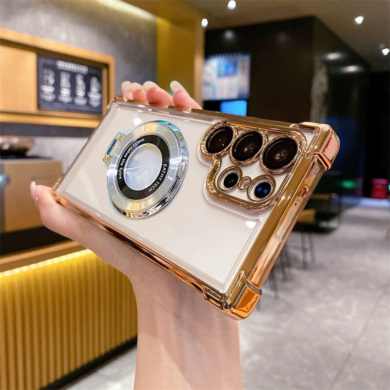 Anti-fall Phone Case with Invisible Ring Stand for Samsung💖Free Shipping