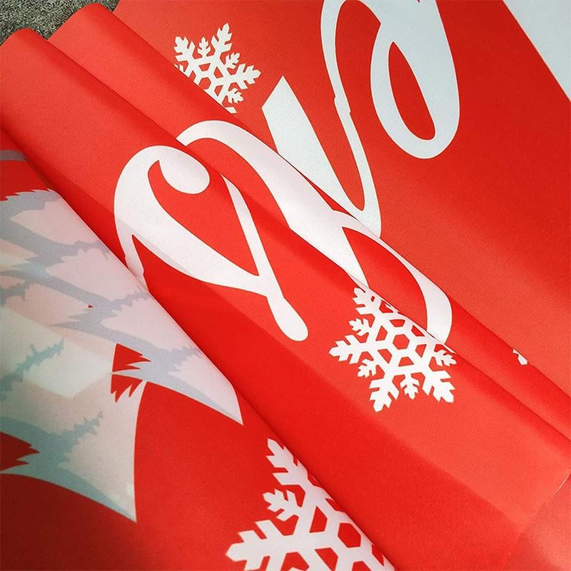 🔥Last Day 49% OFF NOW🎄Christmas Outdoor Banner Flag Pulling