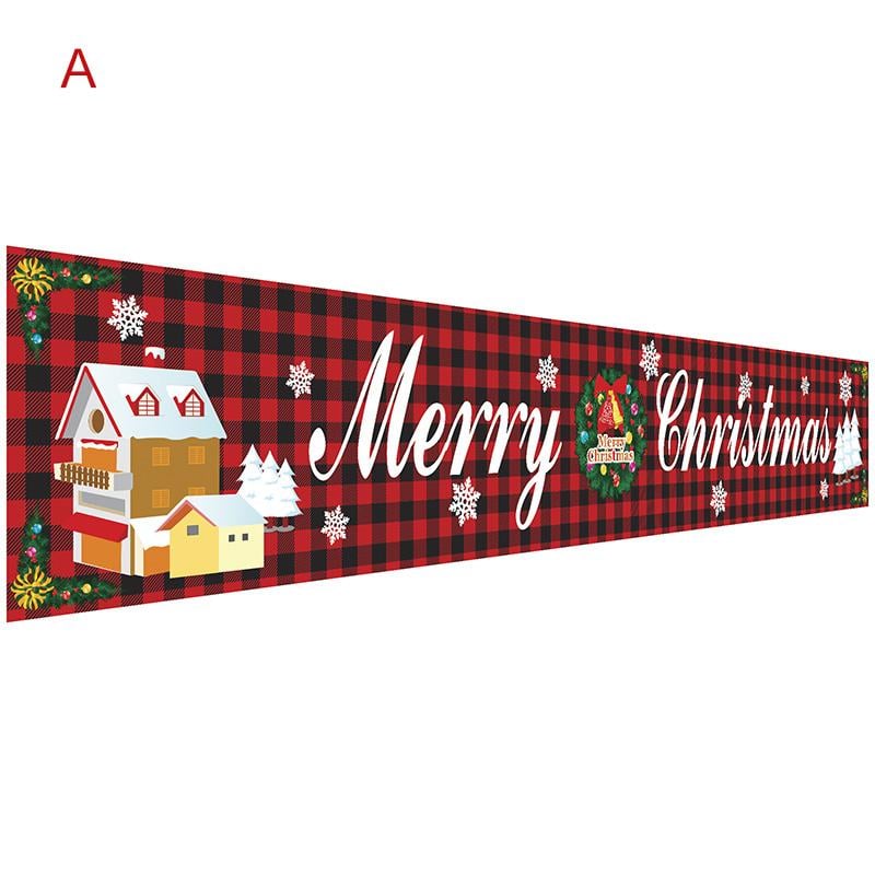 🔥Last Day 49% OFF NOW🎄Christmas Outdoor Banner Flag Pulling