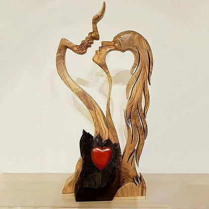 ⏰Last Day Special Sale 49% OFF💕Romantic Wooden Statues Of Loved Ones🎉