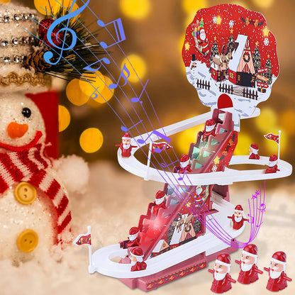 🎅Santa Claus Electric Track Slide Toys