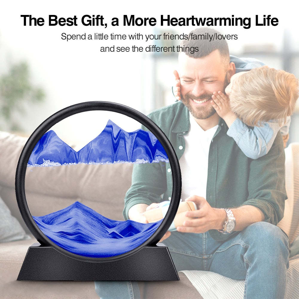 Hot Sale 49% OFF - Perfect Gift-3D Hourglass Deep Sea Sandscape