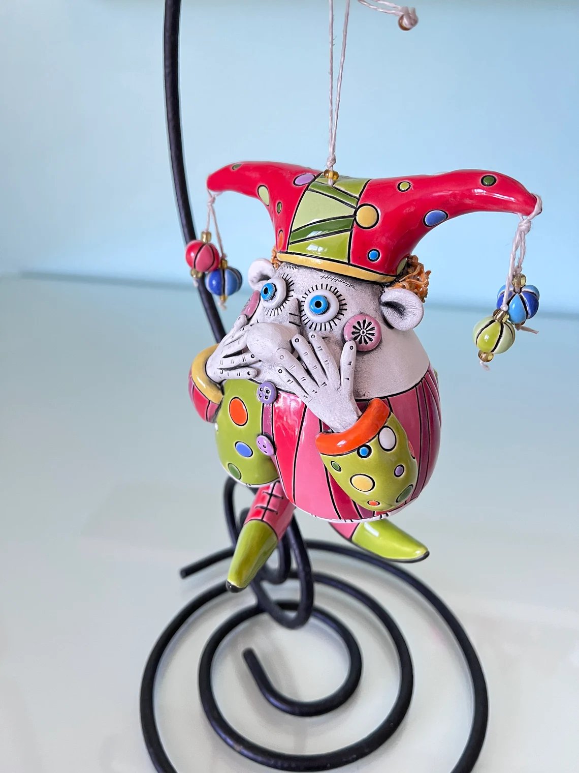 🔥Today's special offer 48% OFF 🌈Colorful Jester Bell Ornaments