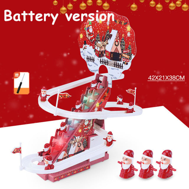 🎅Santa Claus Electric Track Slide Toys