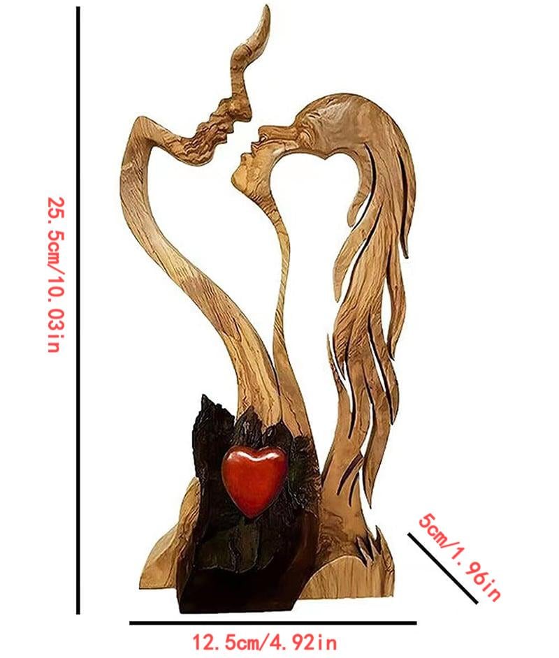⏰Last Day Special Sale 49% OFF💕Romantic Wooden Statues Of Loved Ones🎉