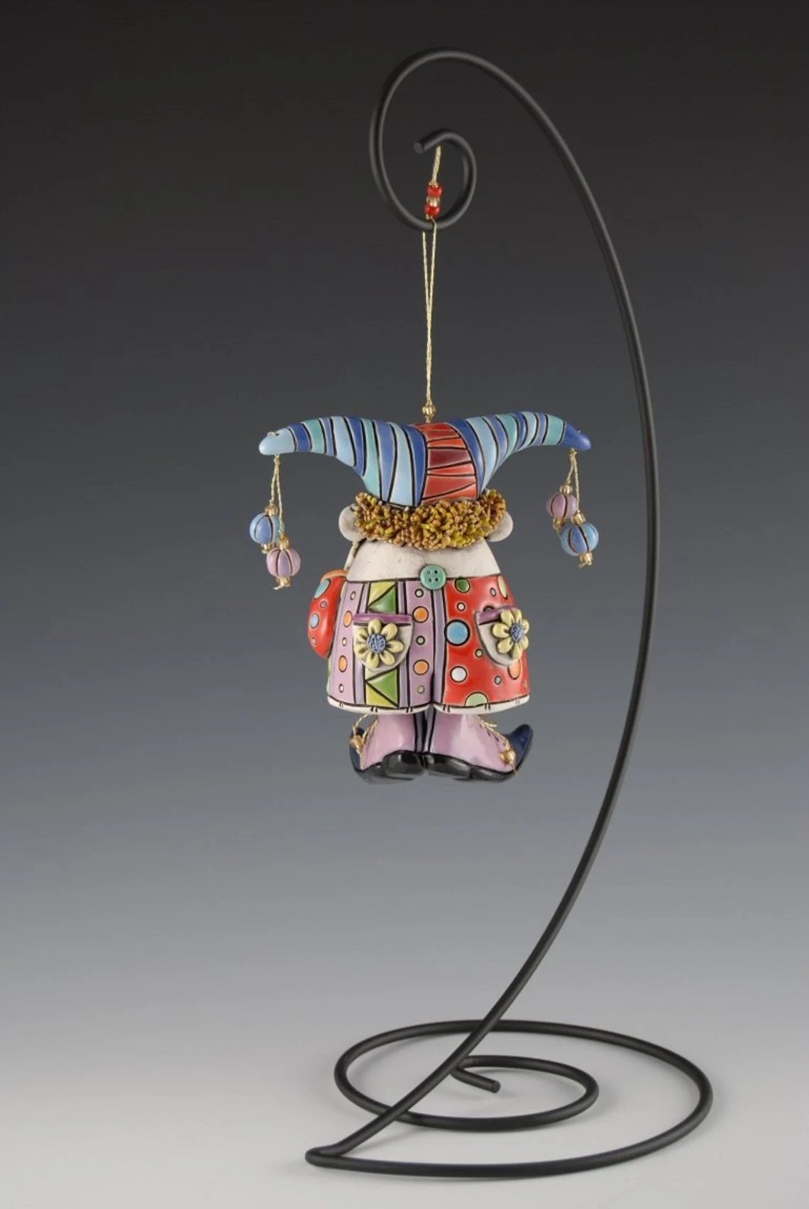 🔥Today's special offer 48% OFF 🌈Colorful Jester Bell Ornaments