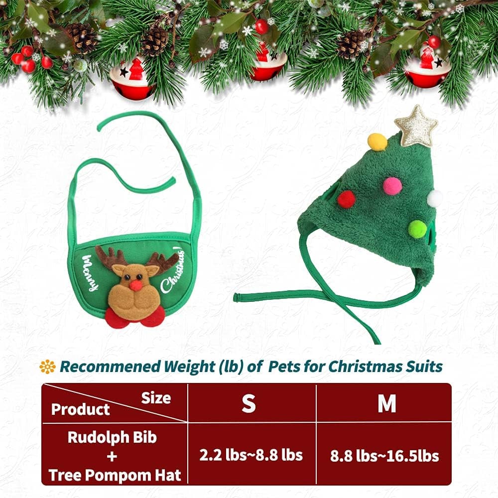 🎁Gift for Family Member 49% OFF🎄🎅Adorable Christmas Tree Pom-Pom Hat