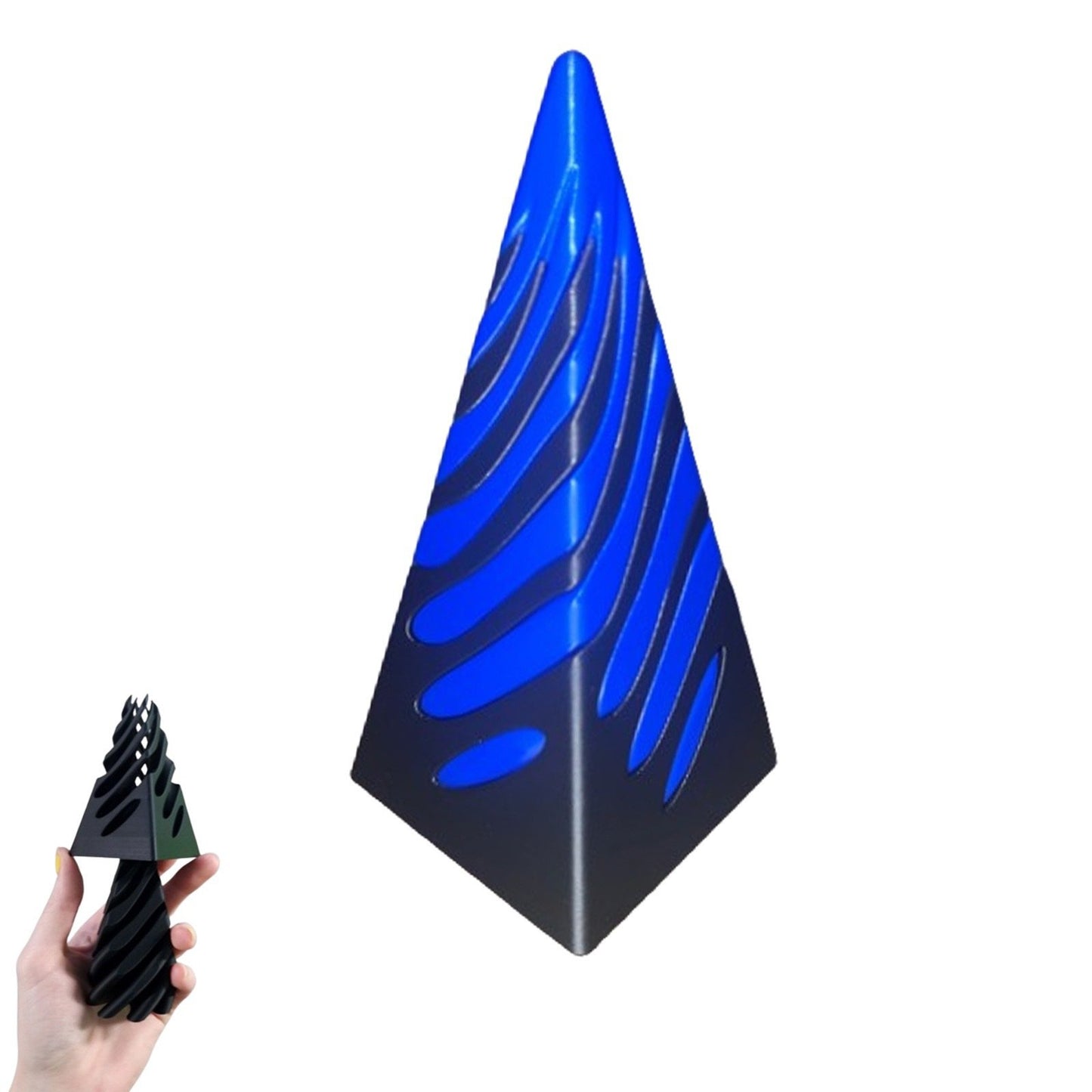Impossible Pyramid Passthrough Sculpture